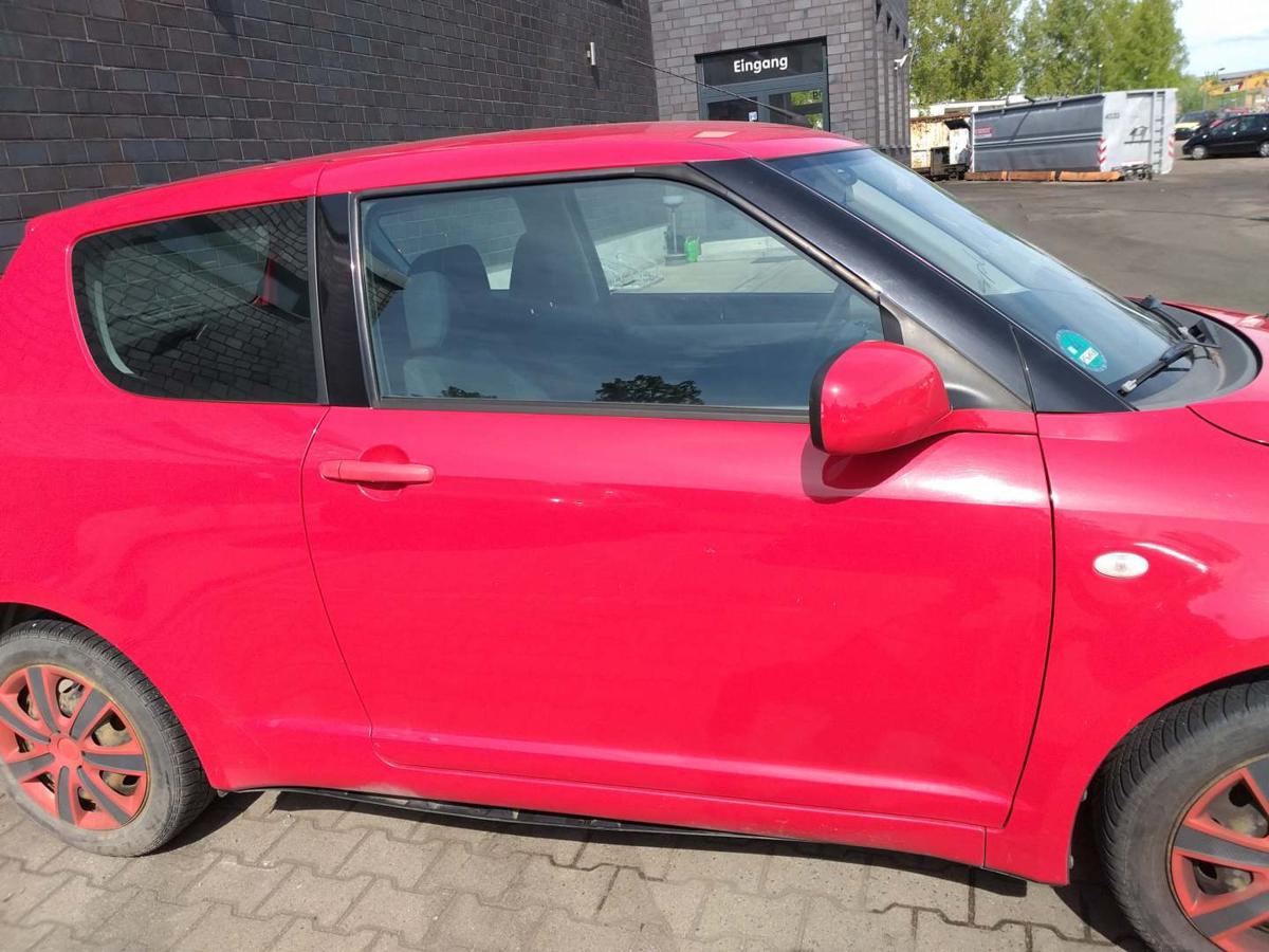 Suzuki 4 EZ MZ original Tür vorn rechts Rot 3-Türer Rohbau Bj.2007